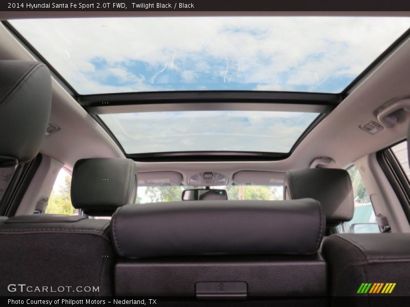 Sunroof of 2014 Santa Fe Sport 2.0T FWD