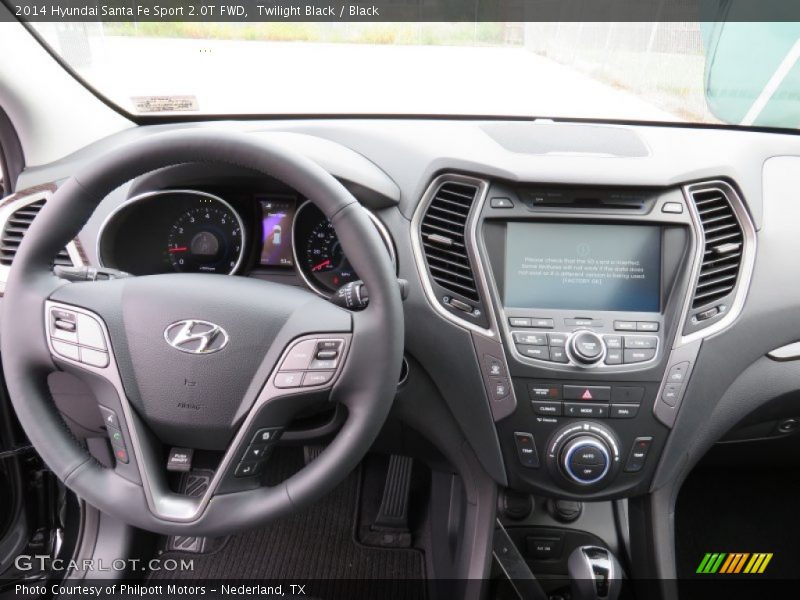Dashboard of 2014 Santa Fe Sport 2.0T FWD