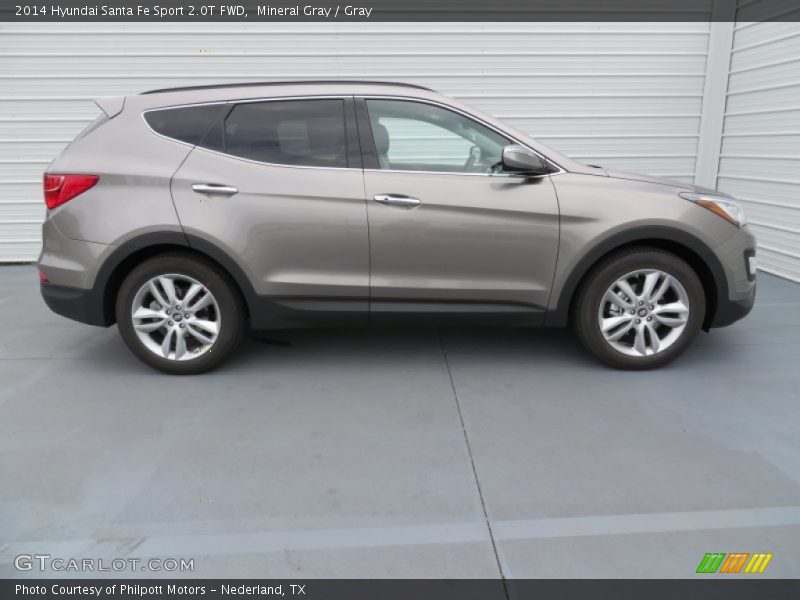 Mineral Gray / Gray 2014 Hyundai Santa Fe Sport 2.0T FWD