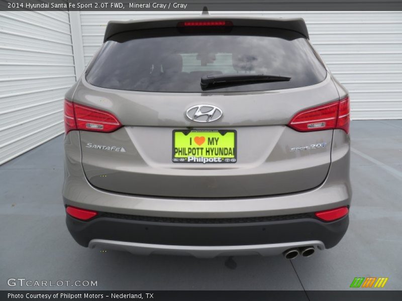 Mineral Gray / Gray 2014 Hyundai Santa Fe Sport 2.0T FWD