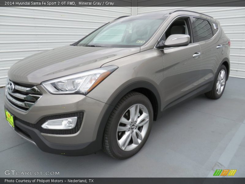 Mineral Gray / Gray 2014 Hyundai Santa Fe Sport 2.0T FWD