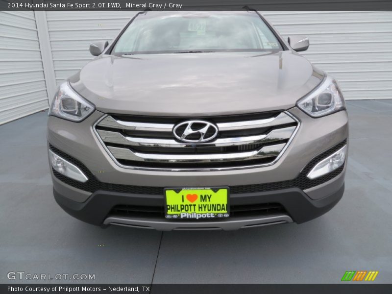 Mineral Gray / Gray 2014 Hyundai Santa Fe Sport 2.0T FWD