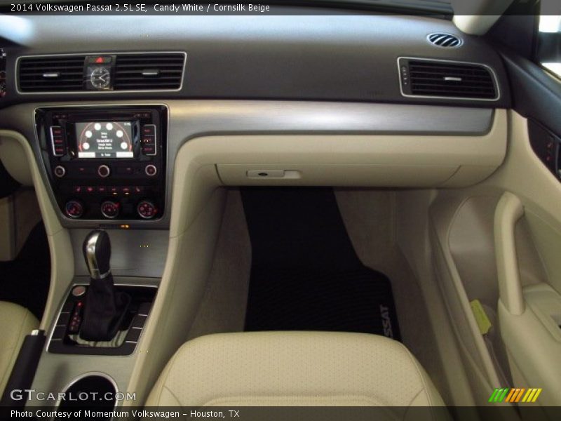 Candy White / Cornsilk Beige 2014 Volkswagen Passat 2.5L SE