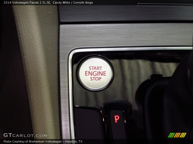 Candy White / Cornsilk Beige 2014 Volkswagen Passat 2.5L SE