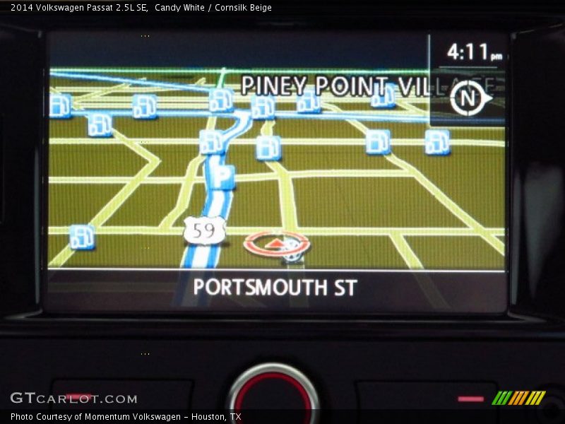 Candy White / Cornsilk Beige 2014 Volkswagen Passat 2.5L SE