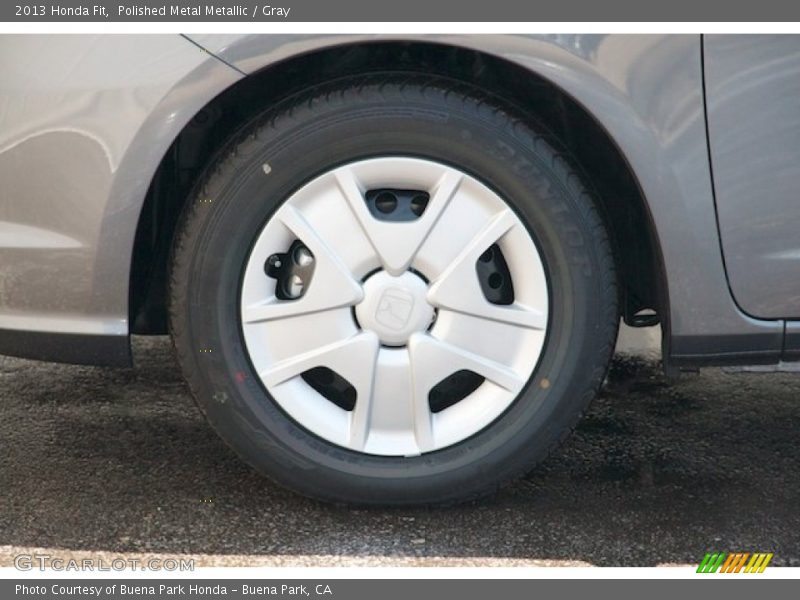 Polished Metal Metallic / Gray 2013 Honda Fit