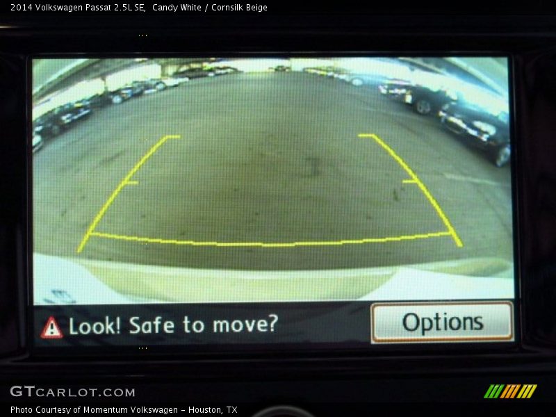 Candy White / Cornsilk Beige 2014 Volkswagen Passat 2.5L SE