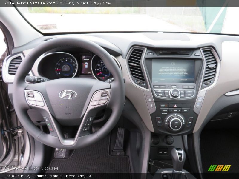 Mineral Gray / Gray 2014 Hyundai Santa Fe Sport 2.0T FWD