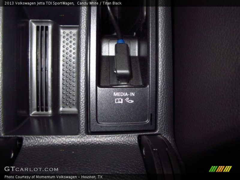 Candy White / Titan Black 2013 Volkswagen Jetta TDI SportWagen