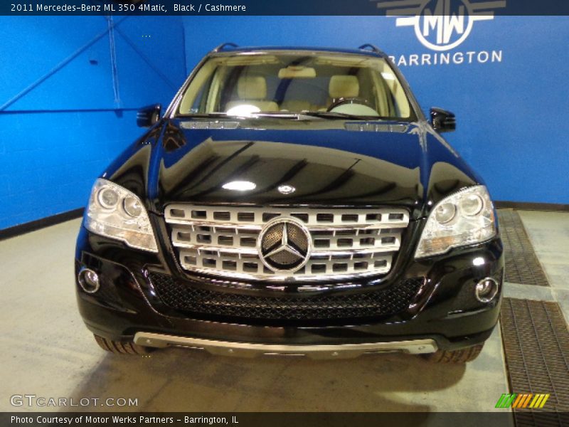 Black / Cashmere 2011 Mercedes-Benz ML 350 4Matic