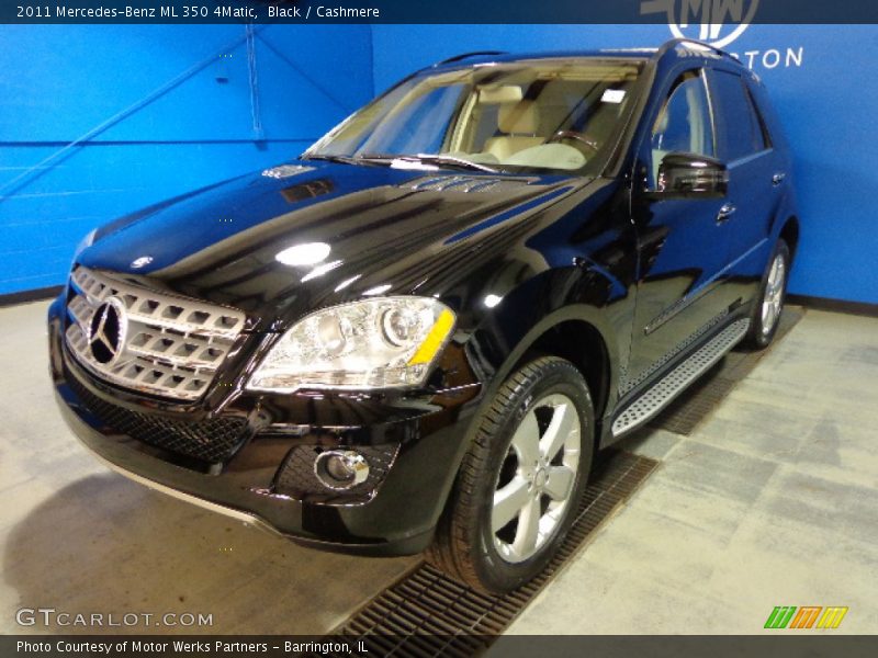 Black / Cashmere 2011 Mercedes-Benz ML 350 4Matic