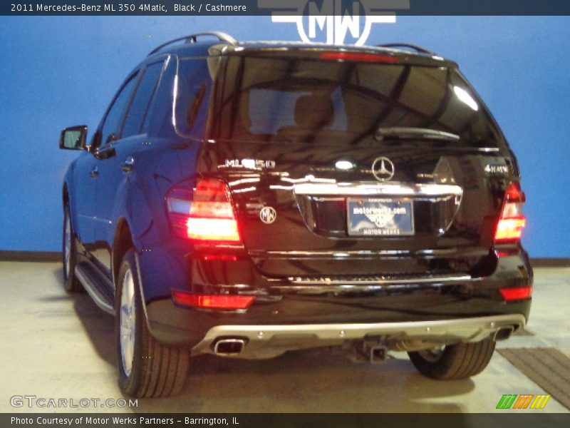 Black / Cashmere 2011 Mercedes-Benz ML 350 4Matic
