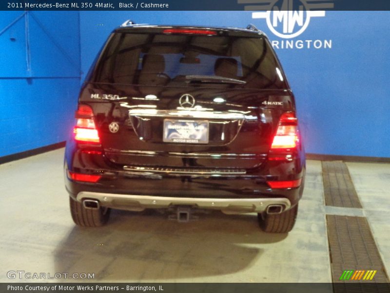 Black / Cashmere 2011 Mercedes-Benz ML 350 4Matic