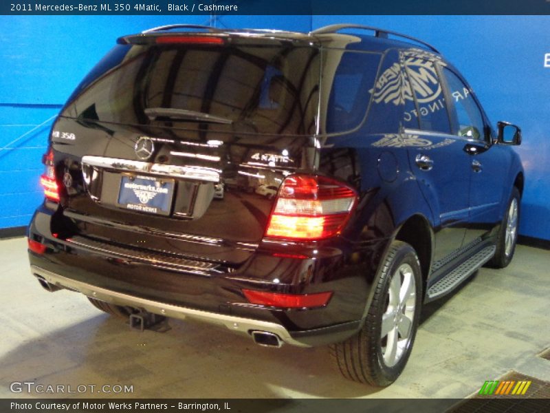Black / Cashmere 2011 Mercedes-Benz ML 350 4Matic