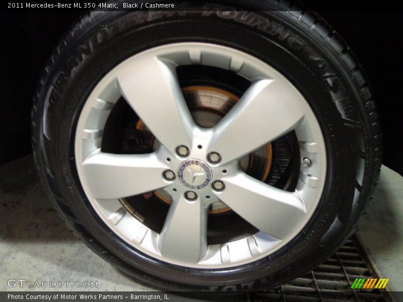 Black / Cashmere 2011 Mercedes-Benz ML 350 4Matic