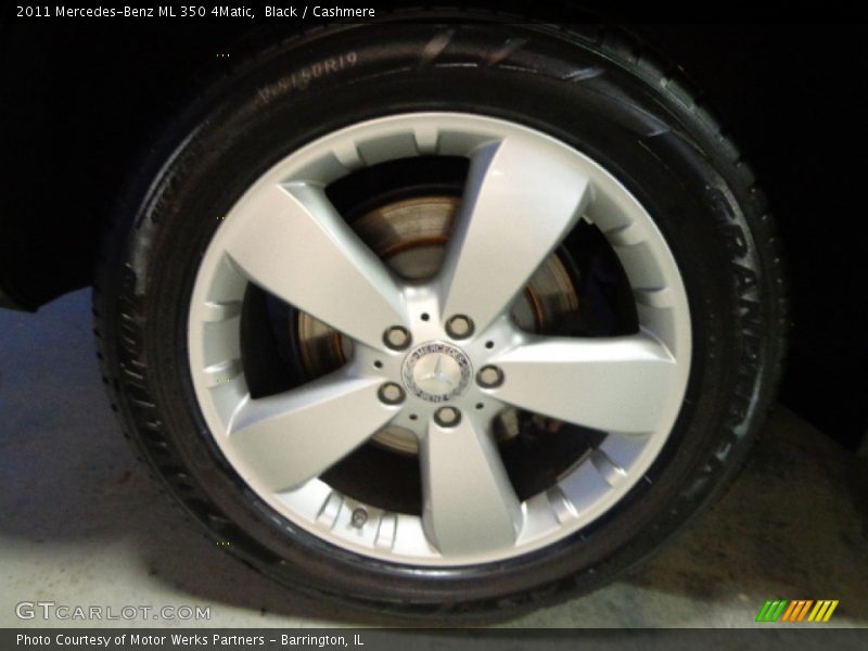 Black / Cashmere 2011 Mercedes-Benz ML 350 4Matic