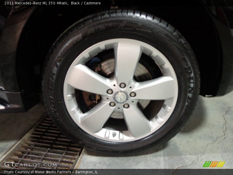 Black / Cashmere 2011 Mercedes-Benz ML 350 4Matic