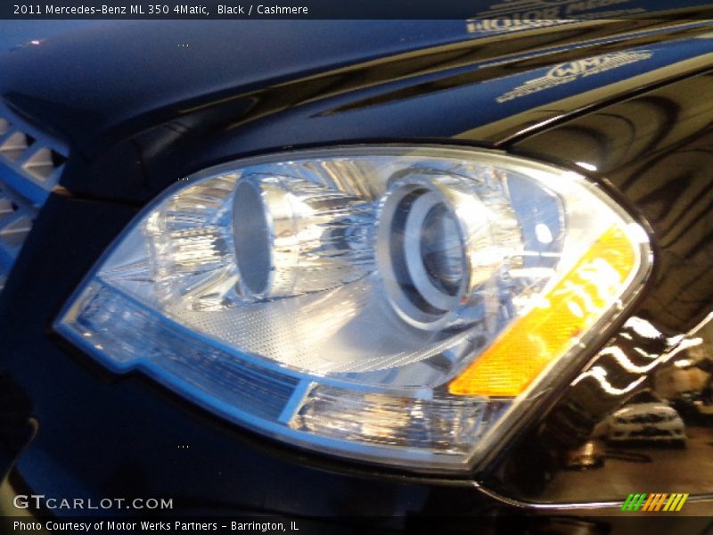 Black / Cashmere 2011 Mercedes-Benz ML 350 4Matic