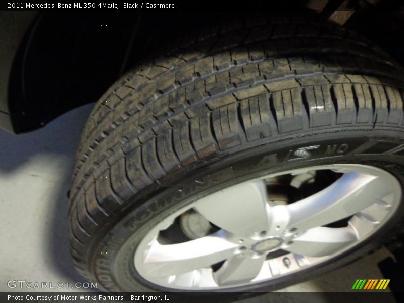 Black / Cashmere 2011 Mercedes-Benz ML 350 4Matic