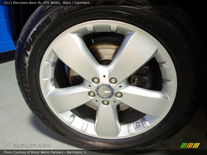 Black / Cashmere 2011 Mercedes-Benz ML 350 4Matic