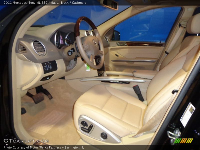 Black / Cashmere 2011 Mercedes-Benz ML 350 4Matic