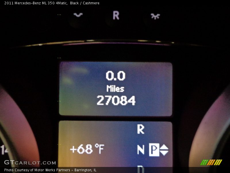 Black / Cashmere 2011 Mercedes-Benz ML 350 4Matic