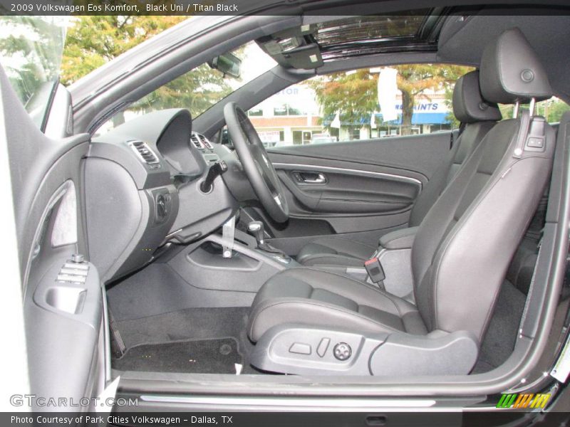 Black Uni / Titan Black 2009 Volkswagen Eos Komfort