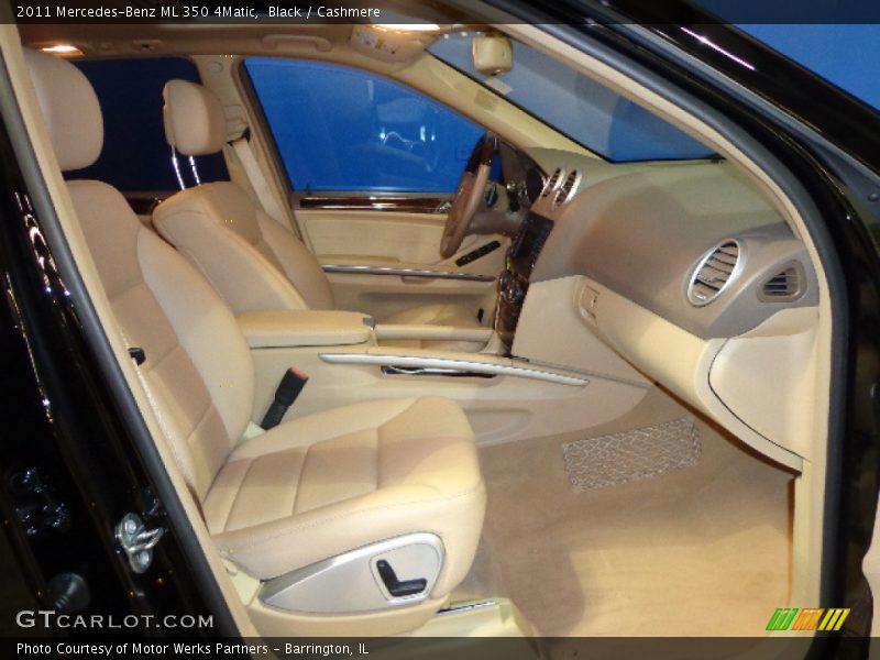 Black / Cashmere 2011 Mercedes-Benz ML 350 4Matic