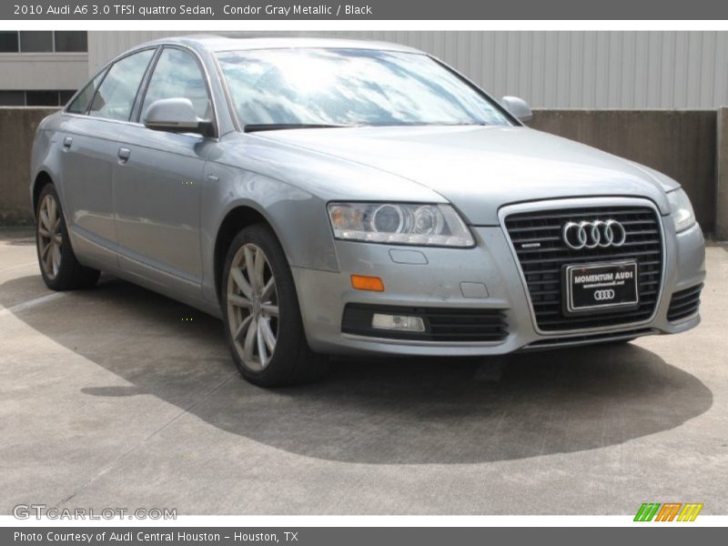 Condor Gray Metallic / Black 2010 Audi A6 3.0 TFSI quattro Sedan