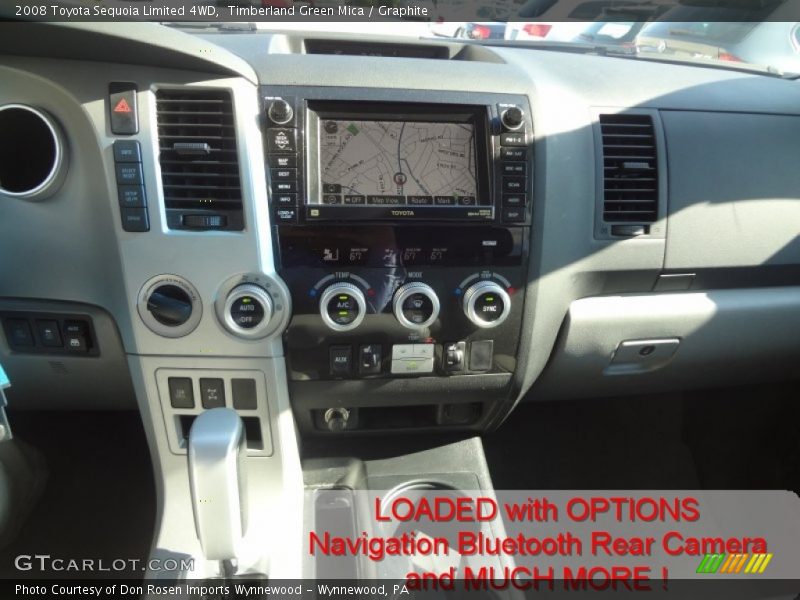 Timberland Green Mica / Graphite 2008 Toyota Sequoia Limited 4WD