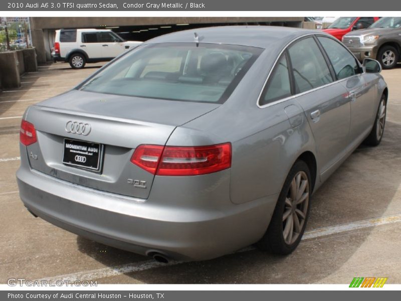 Condor Gray Metallic / Black 2010 Audi A6 3.0 TFSI quattro Sedan