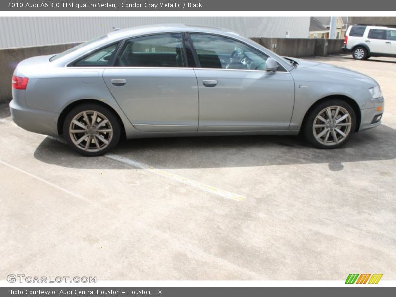 Condor Gray Metallic / Black 2010 Audi A6 3.0 TFSI quattro Sedan