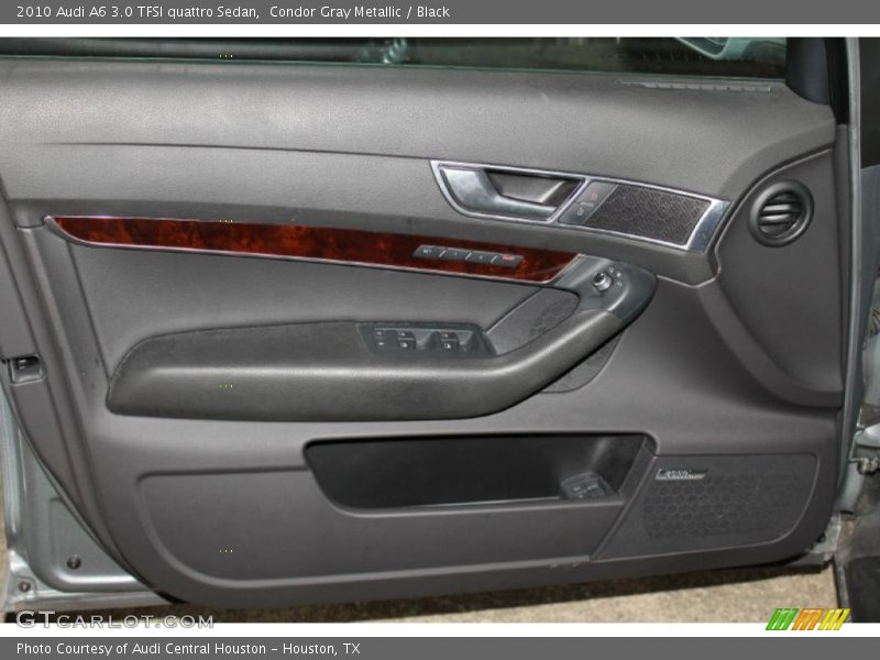 Condor Gray Metallic / Black 2010 Audi A6 3.0 TFSI quattro Sedan