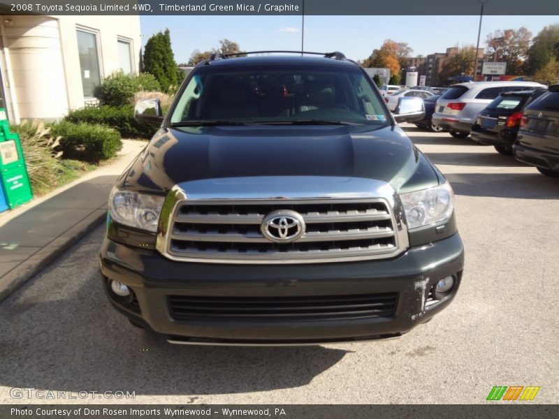 Timberland Green Mica / Graphite 2008 Toyota Sequoia Limited 4WD