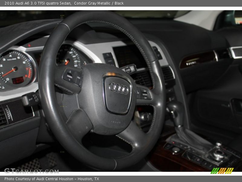 Condor Gray Metallic / Black 2010 Audi A6 3.0 TFSI quattro Sedan