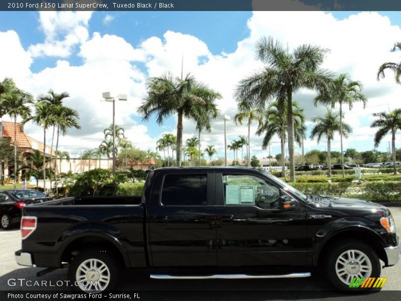 Tuxedo Black / Black 2010 Ford F150 Lariat SuperCrew