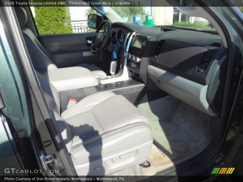 Timberland Green Mica / Graphite 2008 Toyota Sequoia Limited 4WD