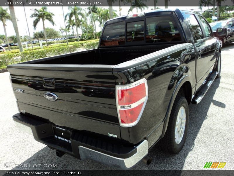Tuxedo Black / Black 2010 Ford F150 Lariat SuperCrew