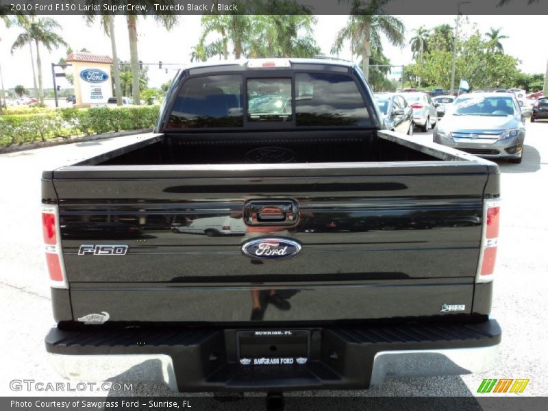 Tuxedo Black / Black 2010 Ford F150 Lariat SuperCrew
