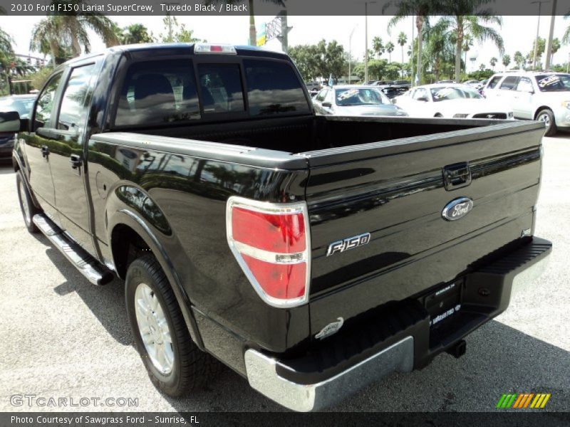 Tuxedo Black / Black 2010 Ford F150 Lariat SuperCrew