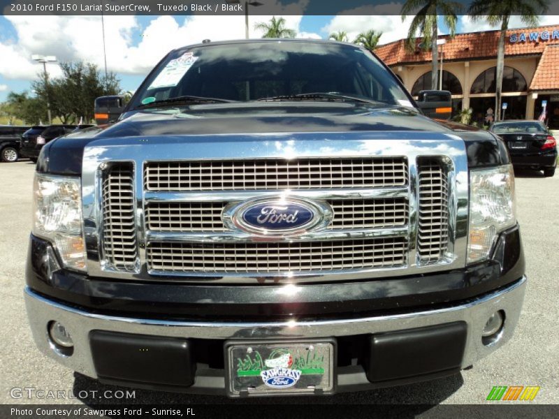 Tuxedo Black / Black 2010 Ford F150 Lariat SuperCrew