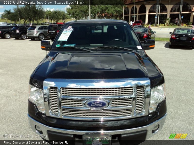 Tuxedo Black / Black 2010 Ford F150 Lariat SuperCrew
