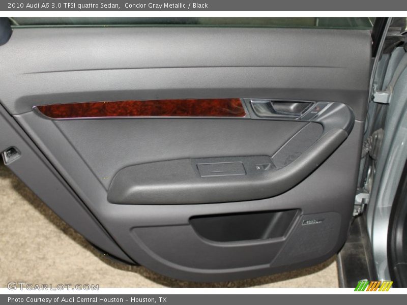 Condor Gray Metallic / Black 2010 Audi A6 3.0 TFSI quattro Sedan
