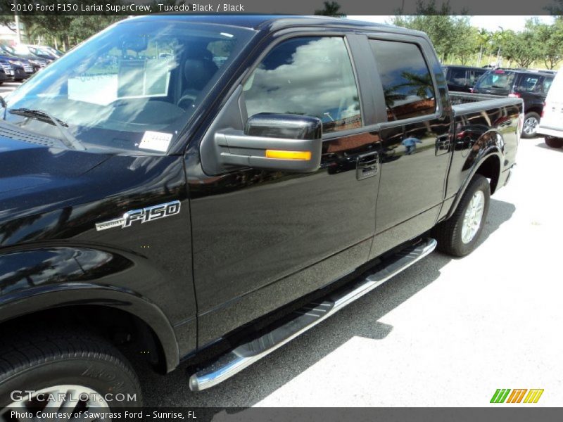 Tuxedo Black / Black 2010 Ford F150 Lariat SuperCrew