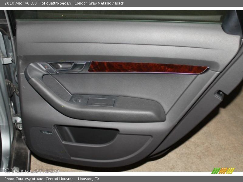 Condor Gray Metallic / Black 2010 Audi A6 3.0 TFSI quattro Sedan
