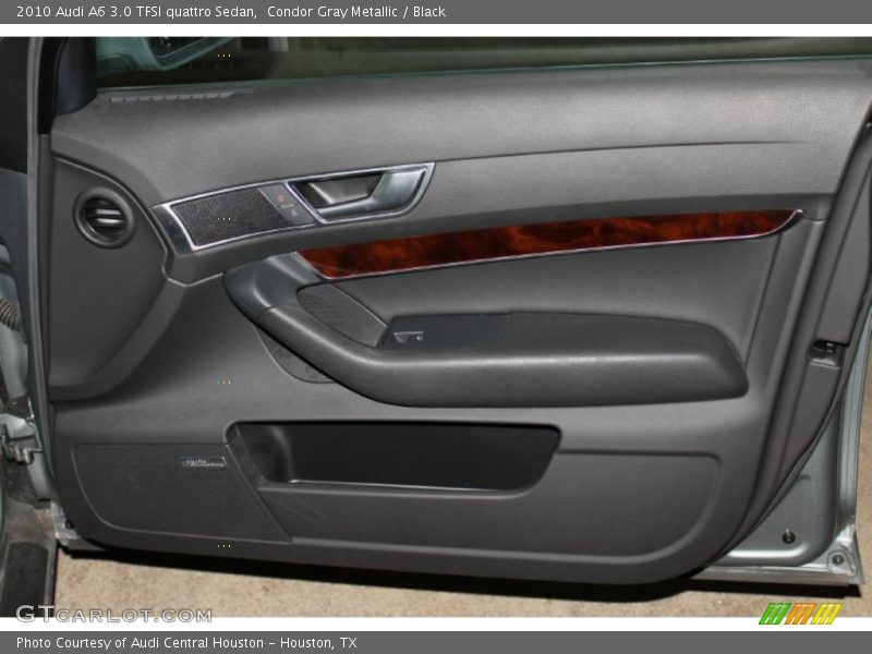 Condor Gray Metallic / Black 2010 Audi A6 3.0 TFSI quattro Sedan