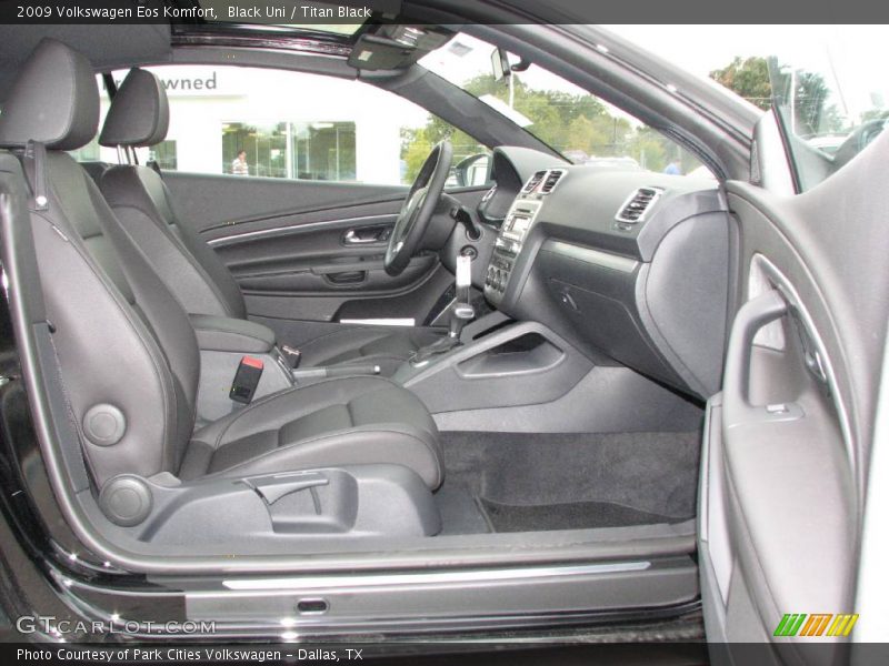 Black Uni / Titan Black 2009 Volkswagen Eos Komfort