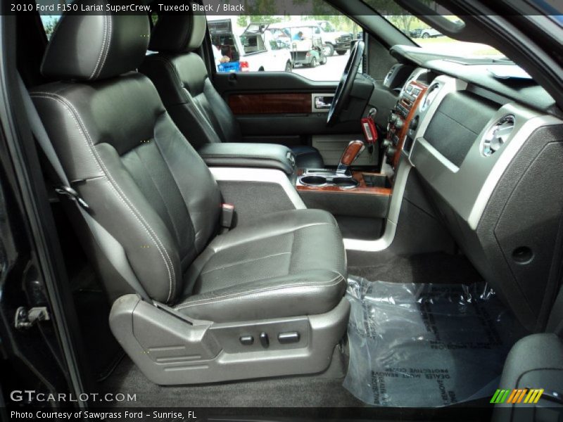 Tuxedo Black / Black 2010 Ford F150 Lariat SuperCrew
