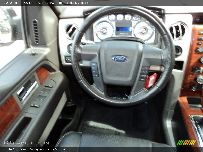 Tuxedo Black / Black 2010 Ford F150 Lariat SuperCrew