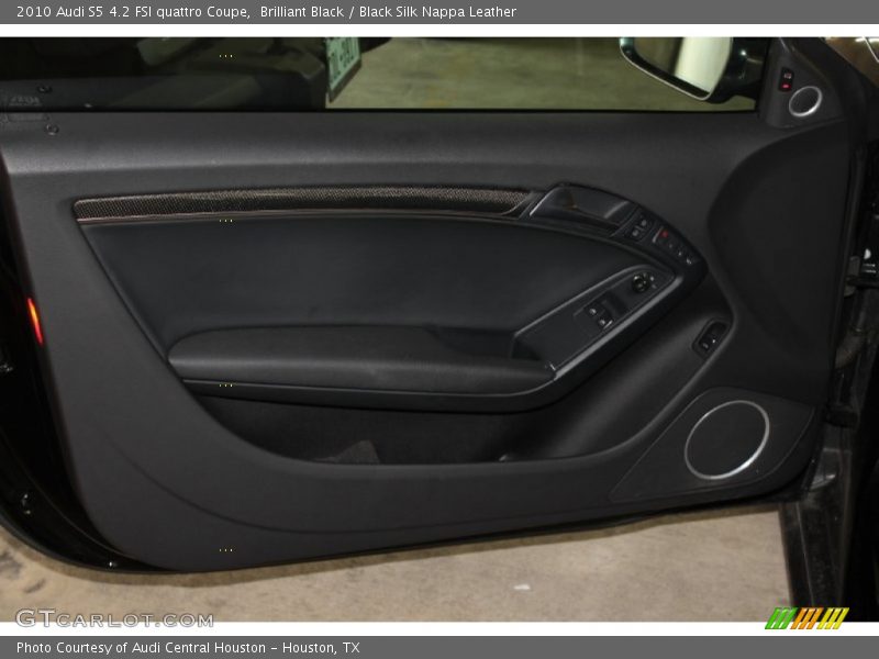 Brilliant Black / Black Silk Nappa Leather 2010 Audi S5 4.2 FSI quattro Coupe